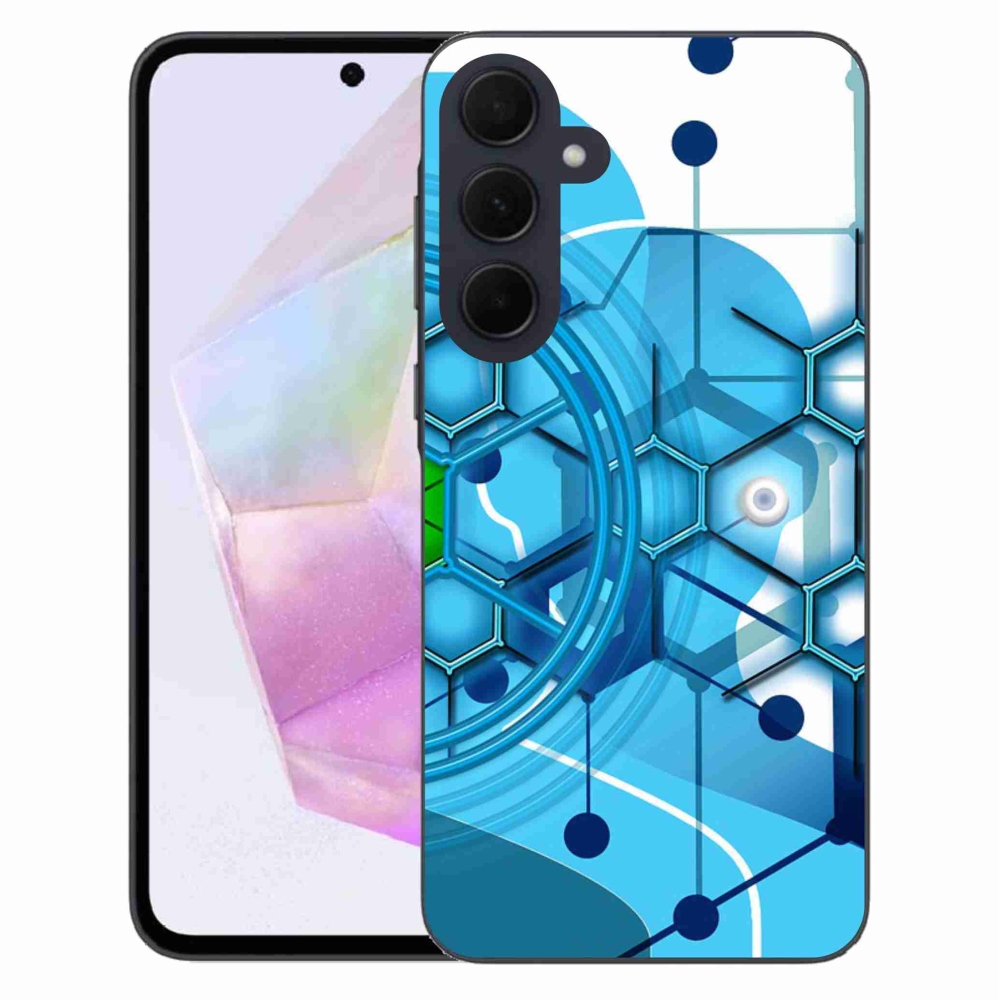 Gélový kryt mmCase na Samsung Galaxy A35 5G - abstraktný vzor 2