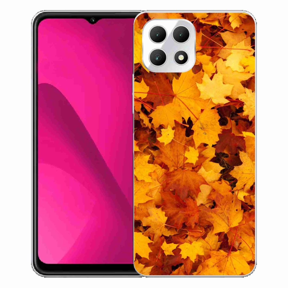 Gélový kryt mmCase na T-Mobile T Phone 2 - javorové listy