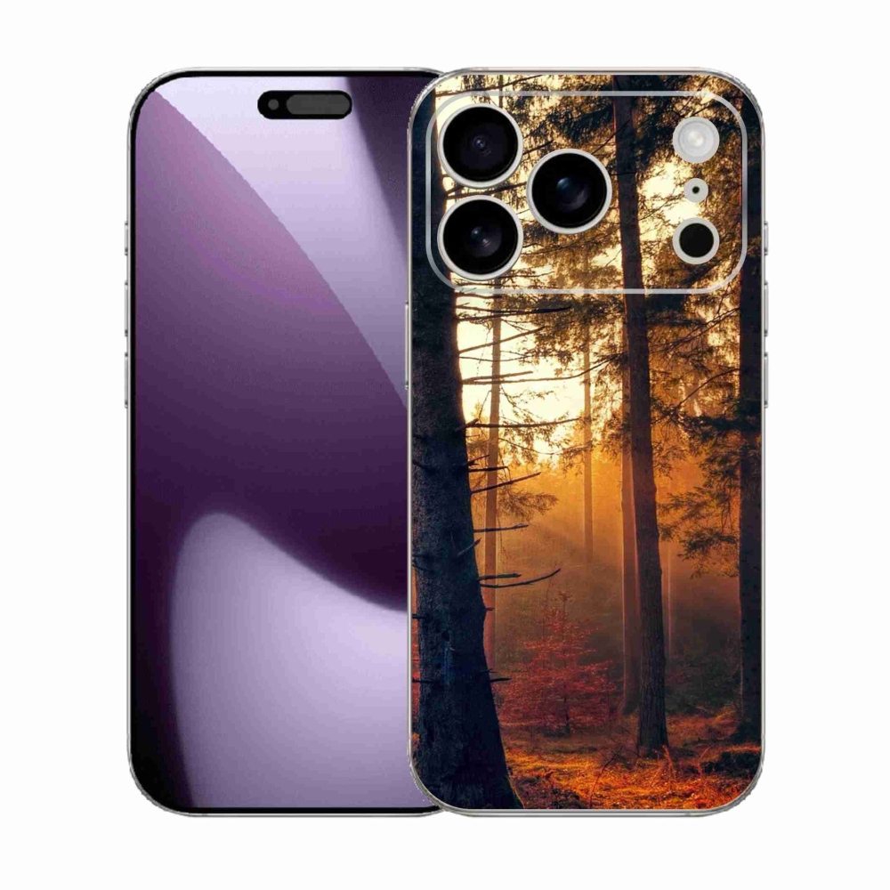 Gélový kryt mmCase na iPhone 17 Pro - les