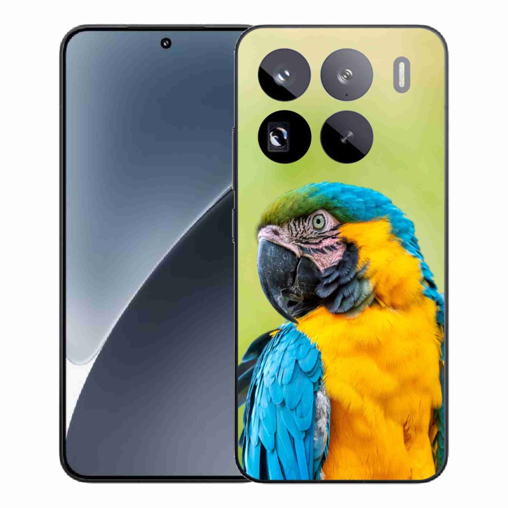 Gélový kryt mmCase na Xiaomi 15 Pro - papagáj ara 2