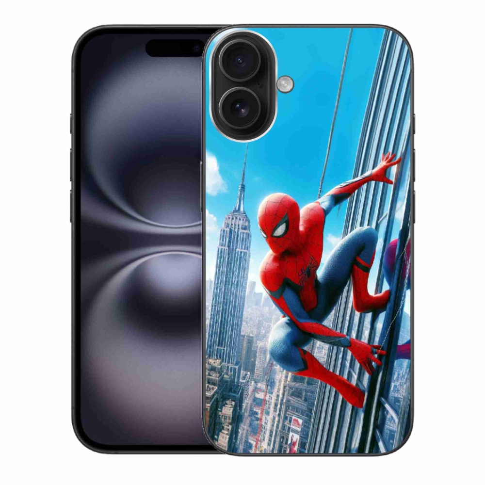 Gélový kryt mmCase na iPhone 16 Plus - spiderman