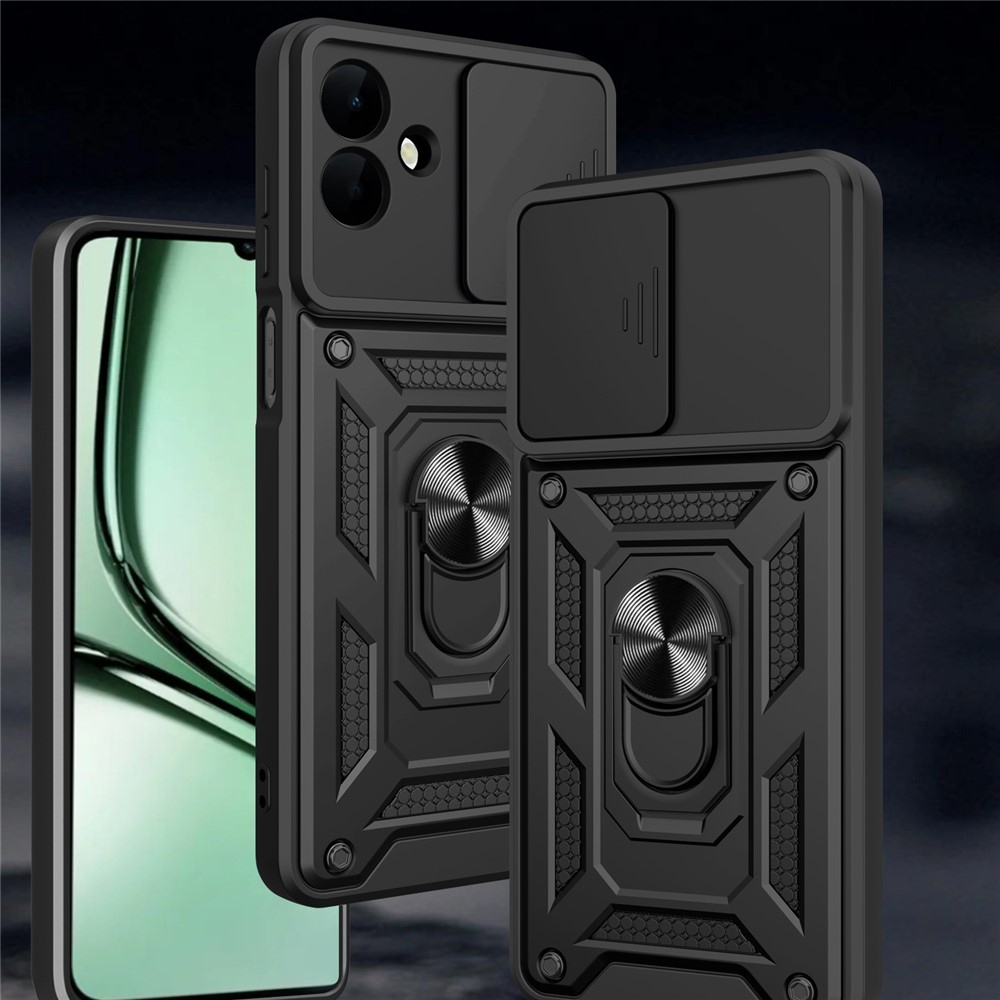 Slide odolný kryt na Samsung Galaxy A07 4G - čierny