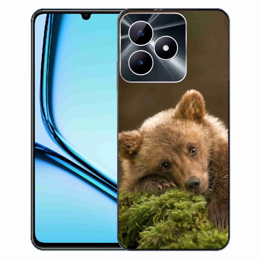 Gélový kryt mmCase na Realme Note 50 - medveď