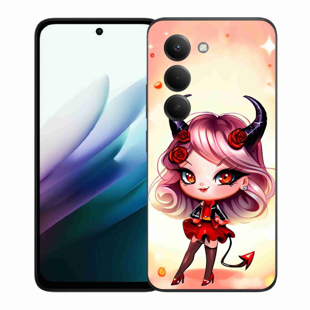 Gélový kryt mmCase na Xiaomi Redmi 15 4G/5G (171mm) - kreslená čertica