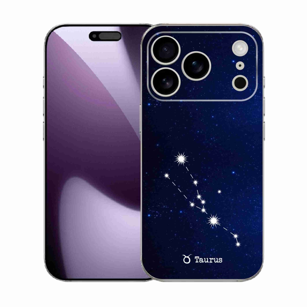 Gélový kryt mmCase na iPhone 17 Pro - súhvezdie Býka