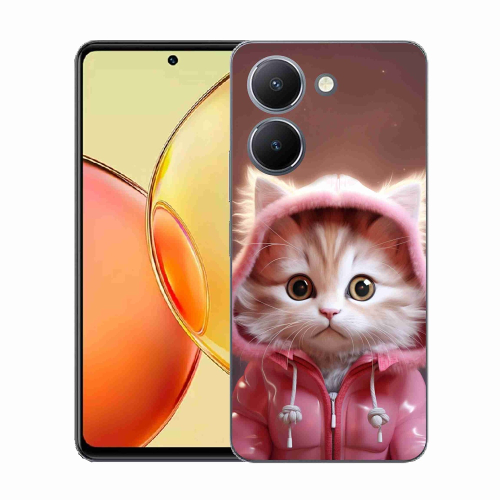Gélový kryt mmCase na Vivo Y36 - roztomilé mačiatko 3