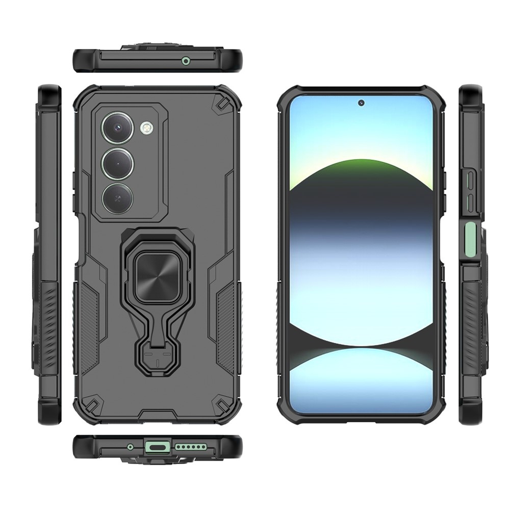 Ring odolný kryt na Xiaomi Redmi 15 5G (169mm) - čierny
