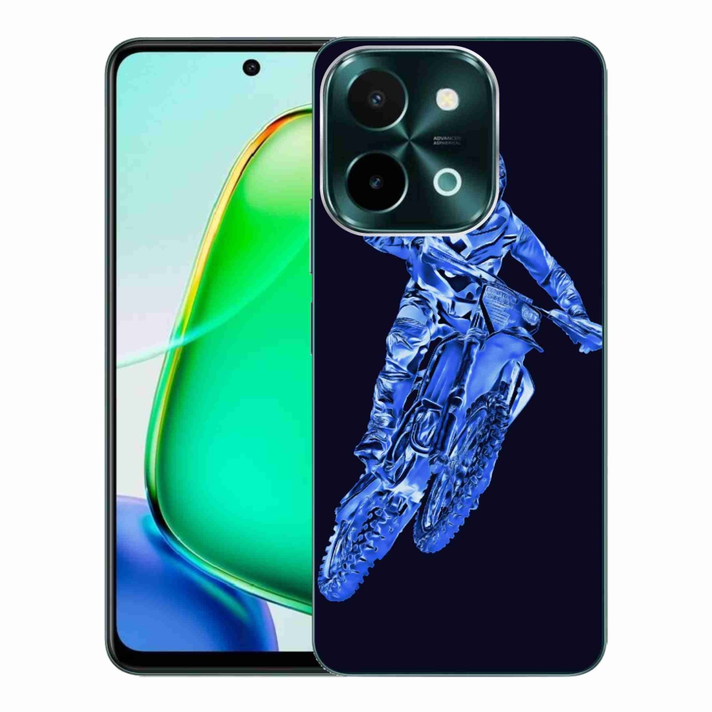 Gélový kryt mmCase na Vivo Y28 - motocross 1