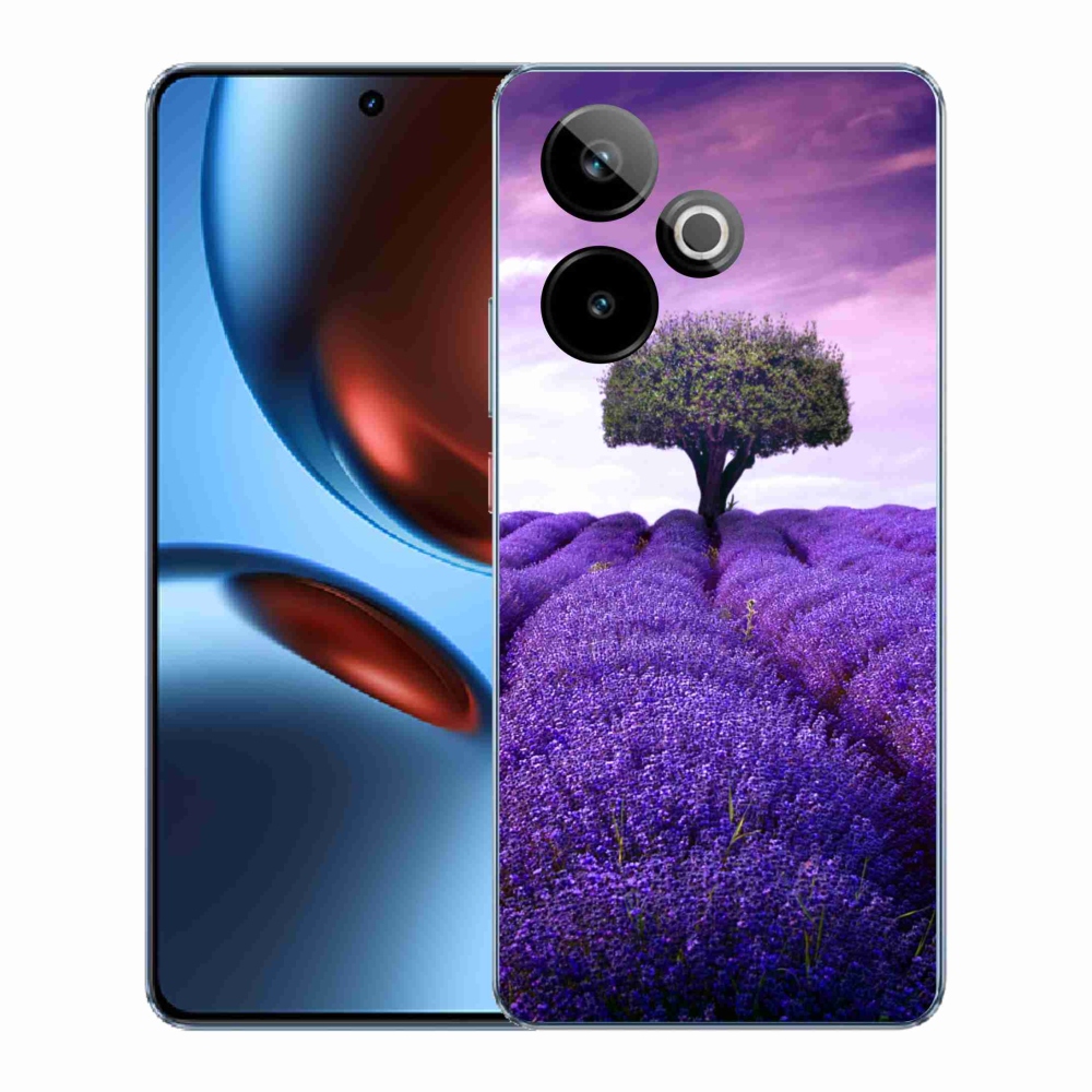 Gélový kryt mmCase na Realme GT 7 5G/GT 7T 5G - levanduľová lúka