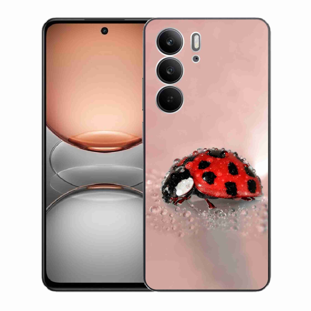 Gélový kryt mmCase na Realme C75 - lienka