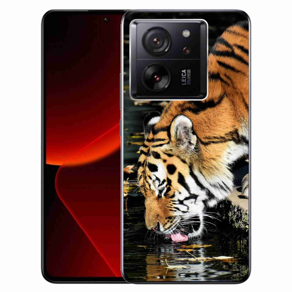 Gélový kryt mmCase na Xiaomi 13T/13T Pro - smädný tiger