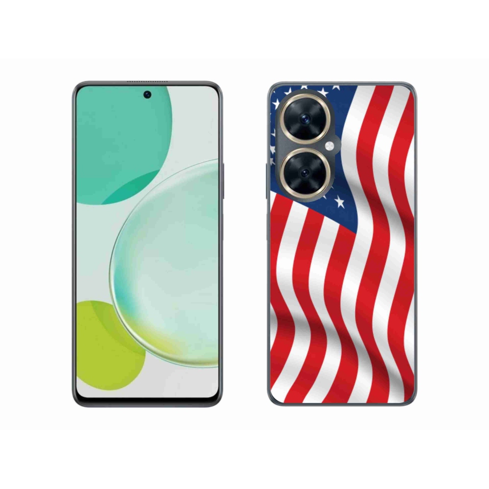 Gélový kryt mmCase na Huawei Nova 11i - USA vlajka