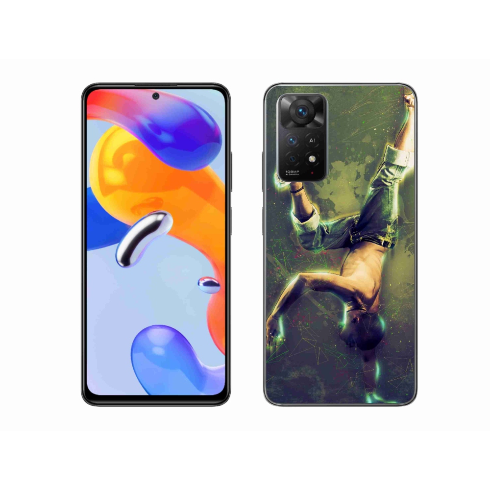 Gélový kryt mmCase na Xiaomi Redmi Note 11 Pro 4G/5G - breakdance