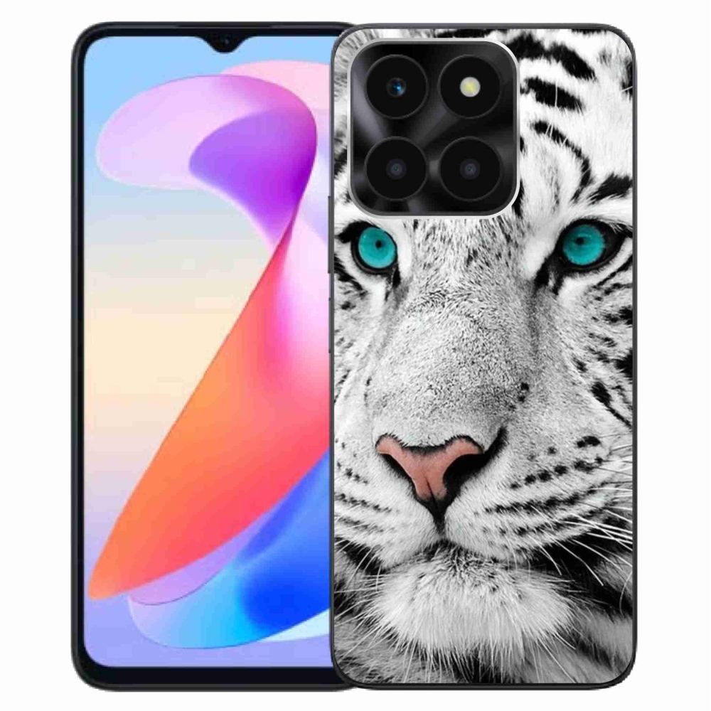 Gélový kryt mmCase na Honor X6a - biely tiger