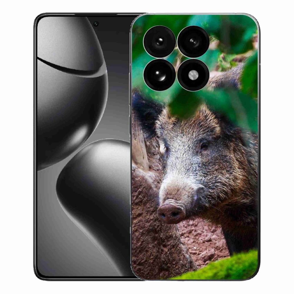 Gélový kryt mmCase na Xiaomi 15T - divoké prasa