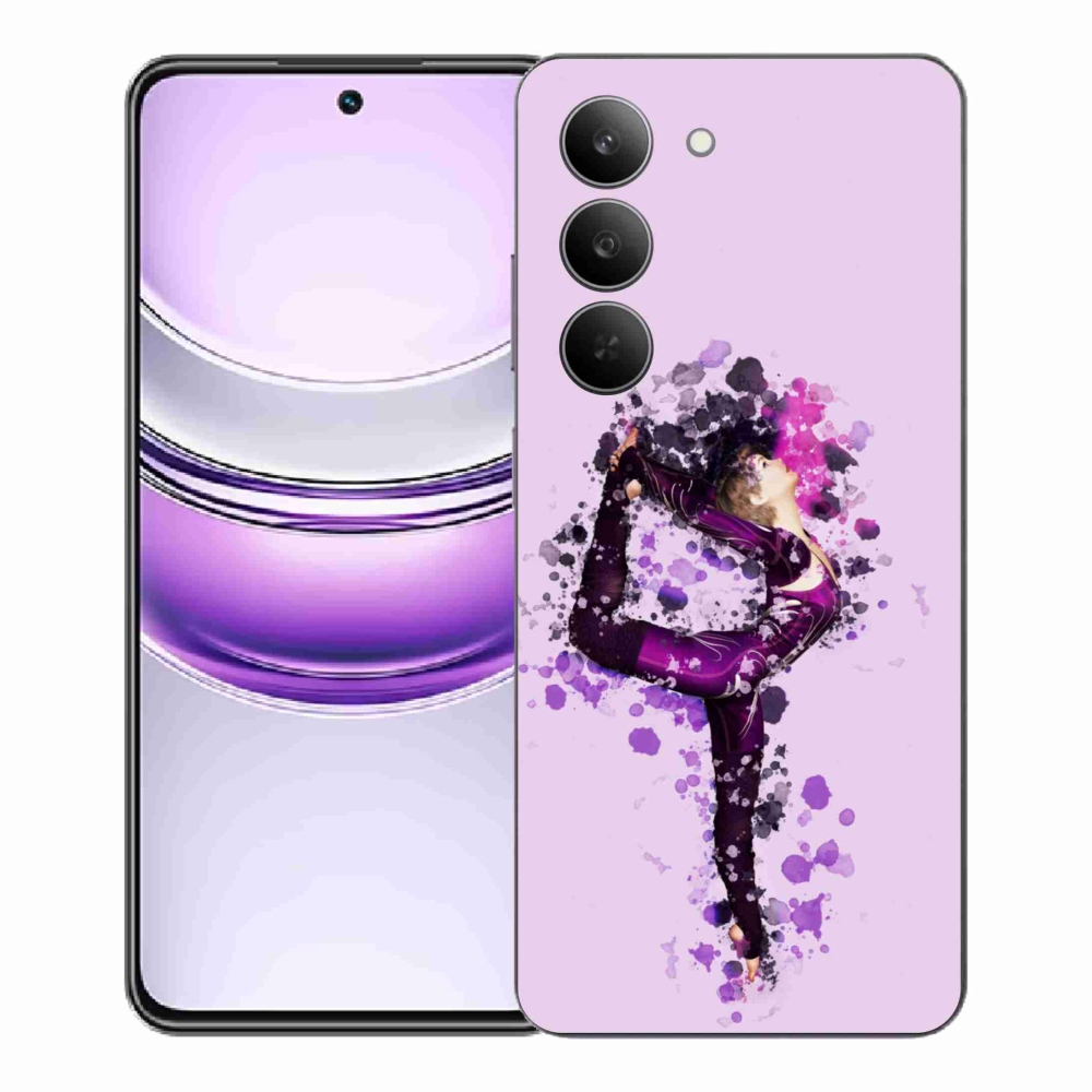 Gélový kryt mmCase na Realme 14x 5G - baletka