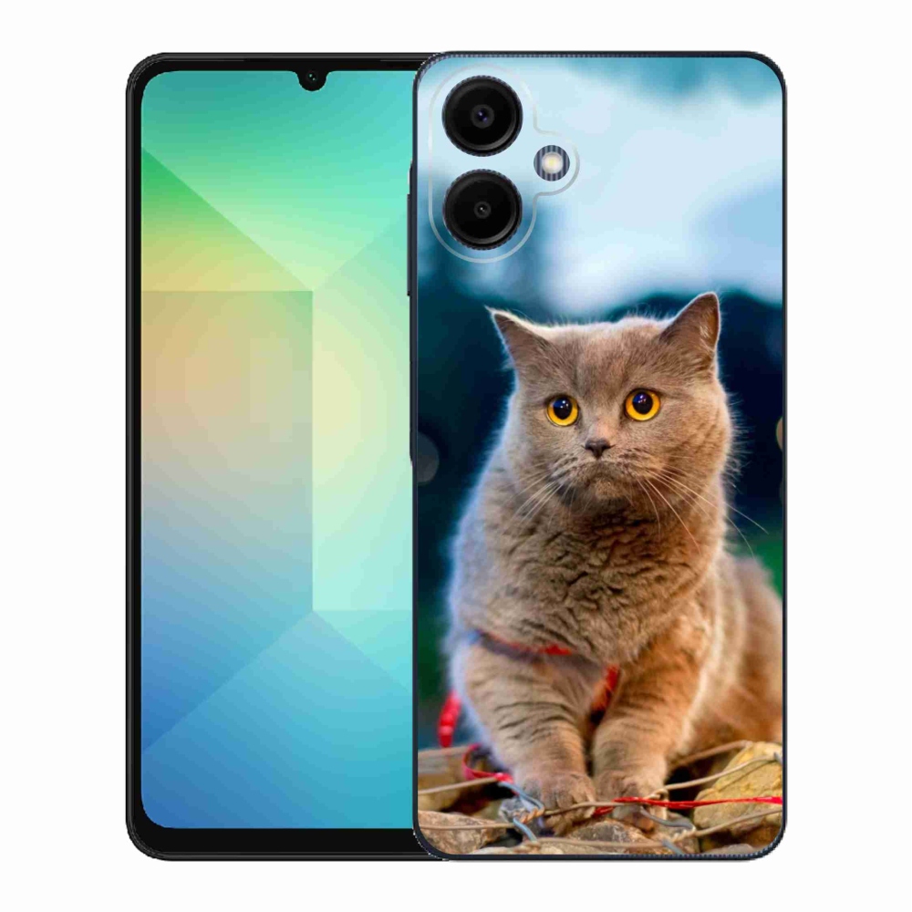Gélový kryt mmCase na Samsung Galaxy A06 4G - britská modrá 2