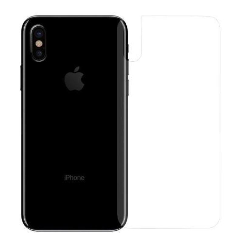 Zadné tvrdené sklo na iPhone X