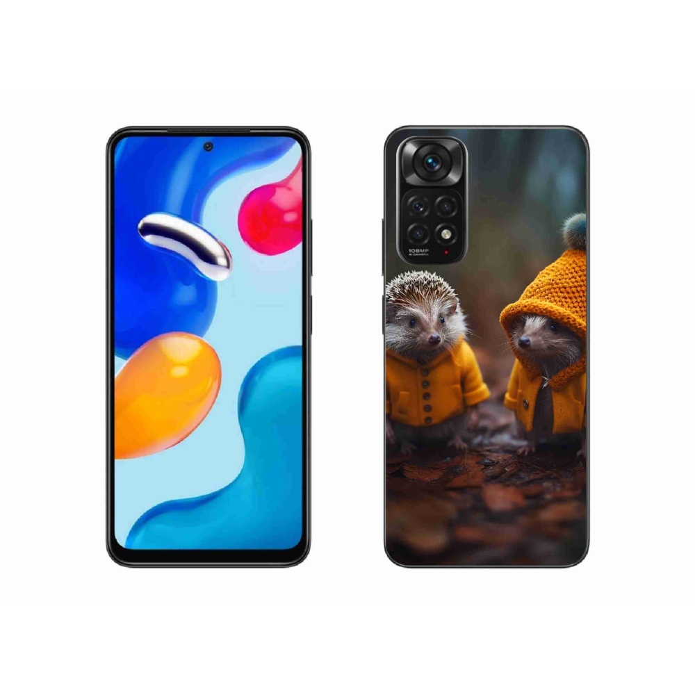 Gélový kryt mmCase na Xiaomi Redmi Note 11 4G - ježkovia