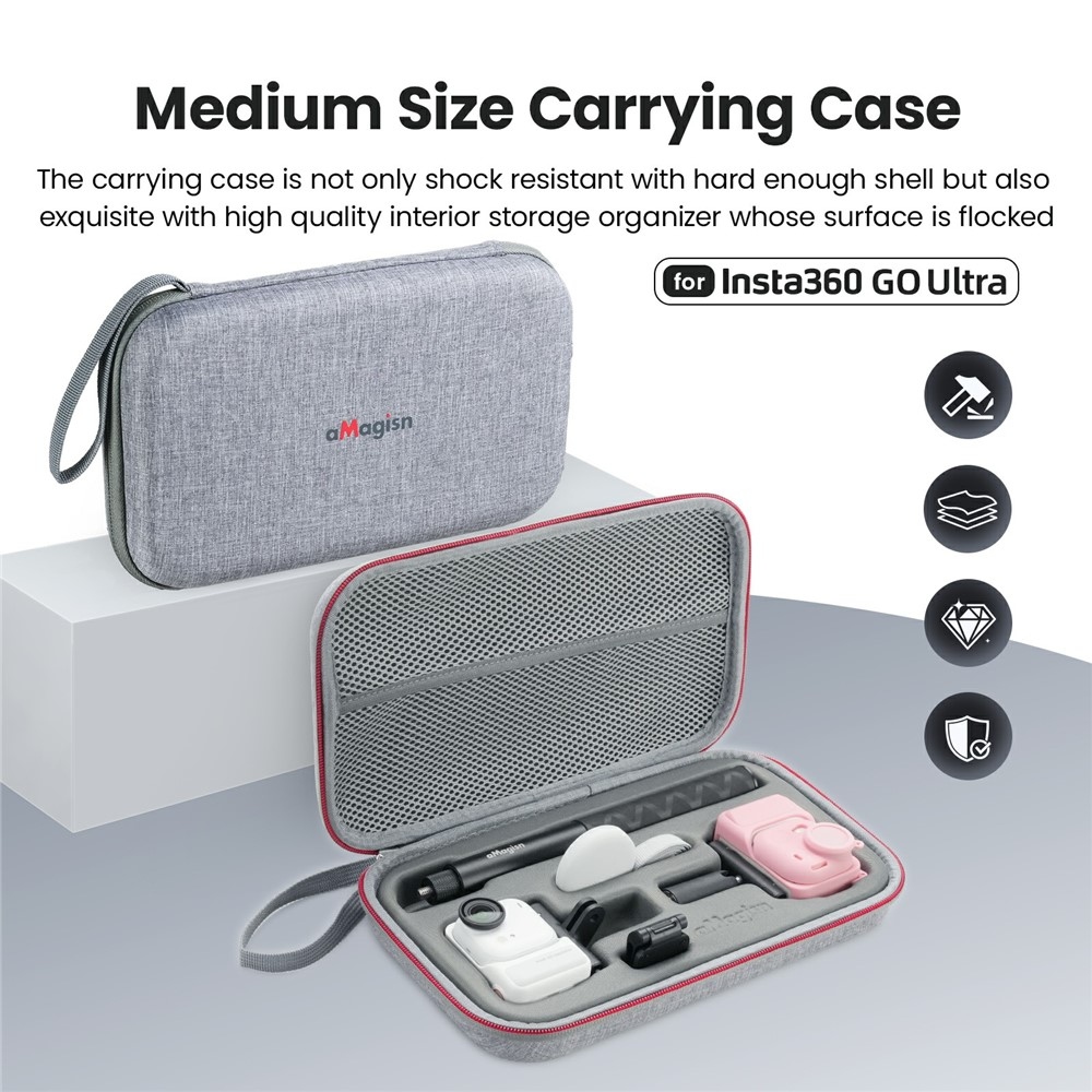 AMAGISN ochranná úložná taška pre Insta360 GO Ultra