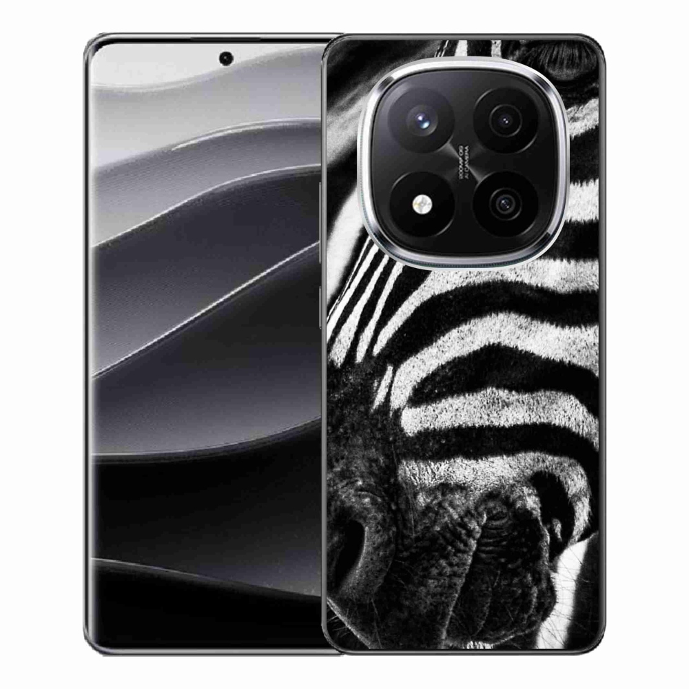 Gélový kryt mmCase na Xiaomi Redmi Note 14 Pro+ 5G - zebra