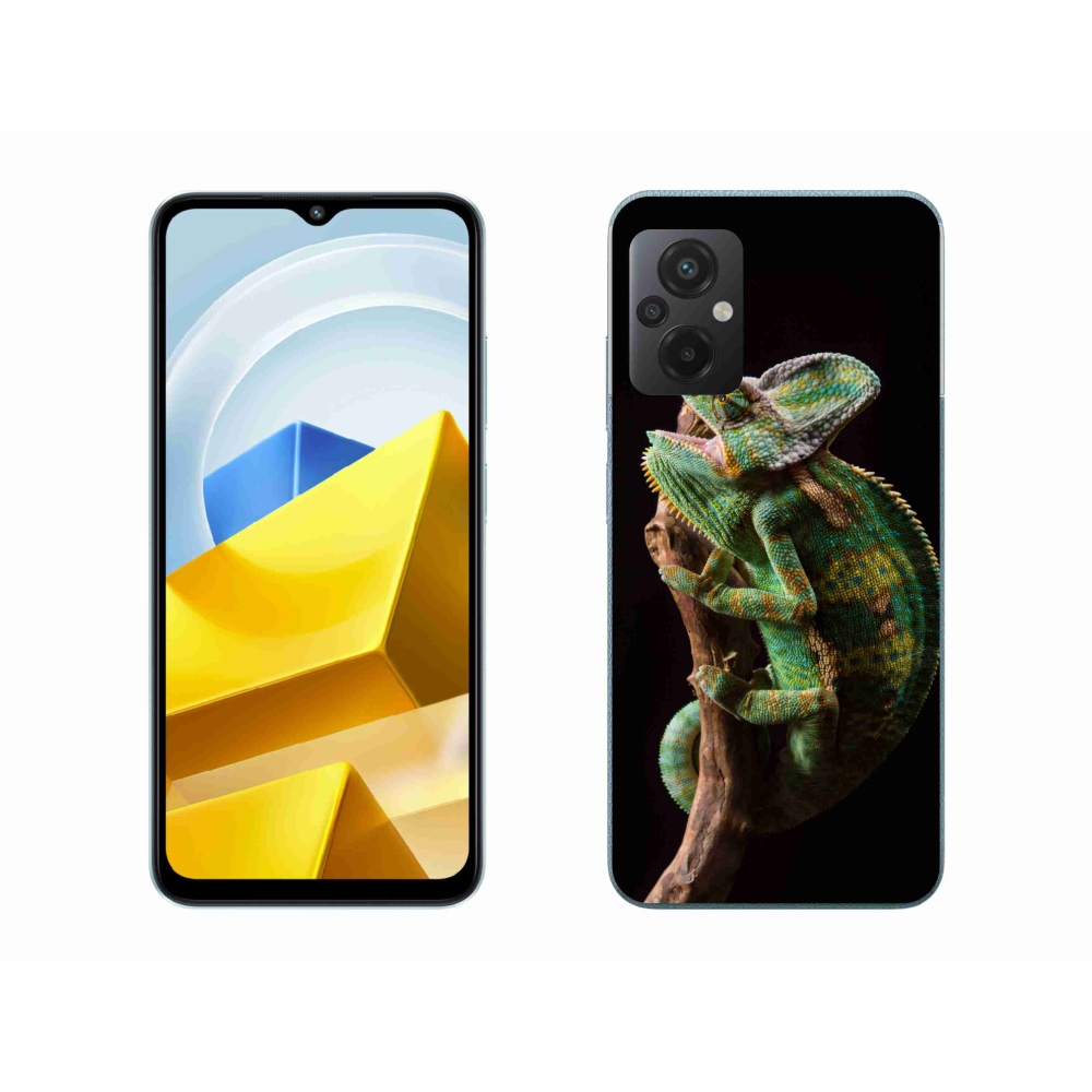 Gélový kryt mmCase na Xiaomi Poco M5 4G - chameleón