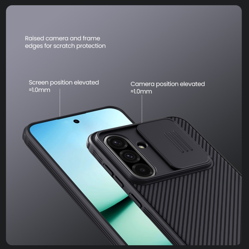 Nillkin CamShield PRO Zadný Kryt pre Samsung Galaxy A36 5G Blue