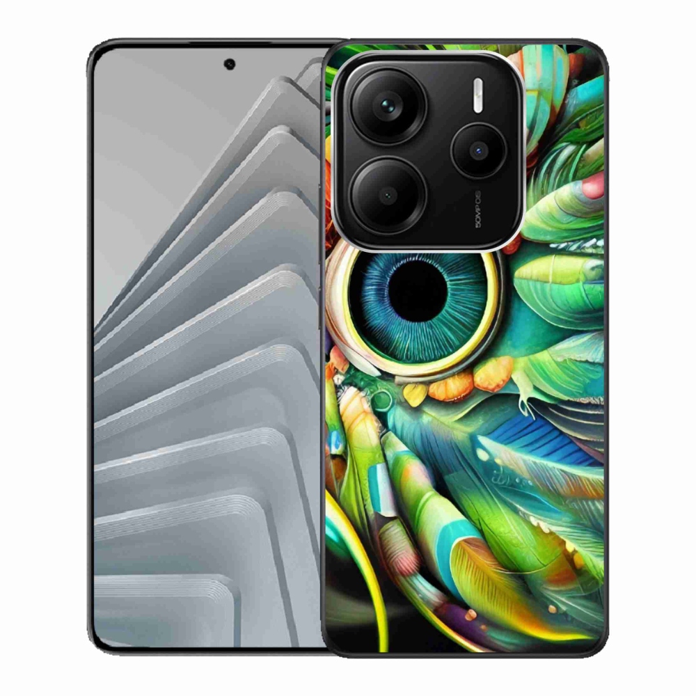 Gélový kryt mmCase na Xiaomi Redmi Note 14 5G - abstraktný motiv 18