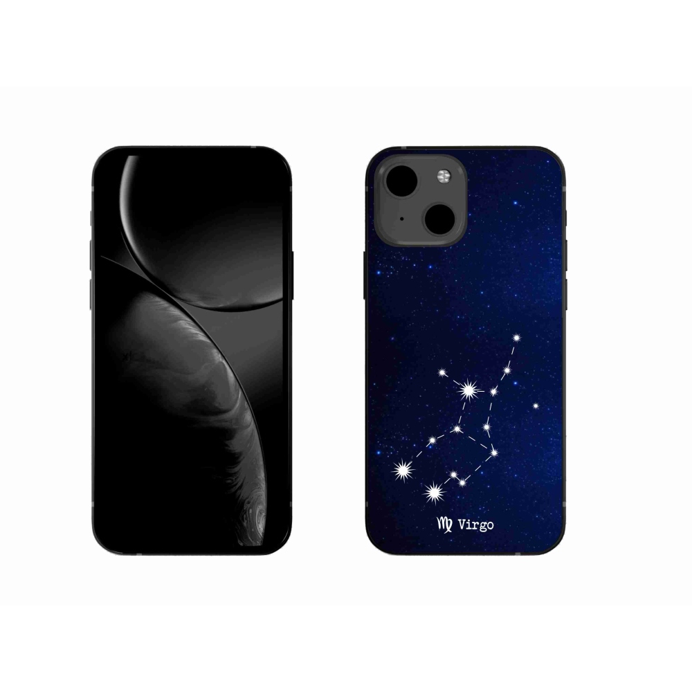 Gélový kryt mmCase na iPhone 13 6.1 - súhvezdie Panny