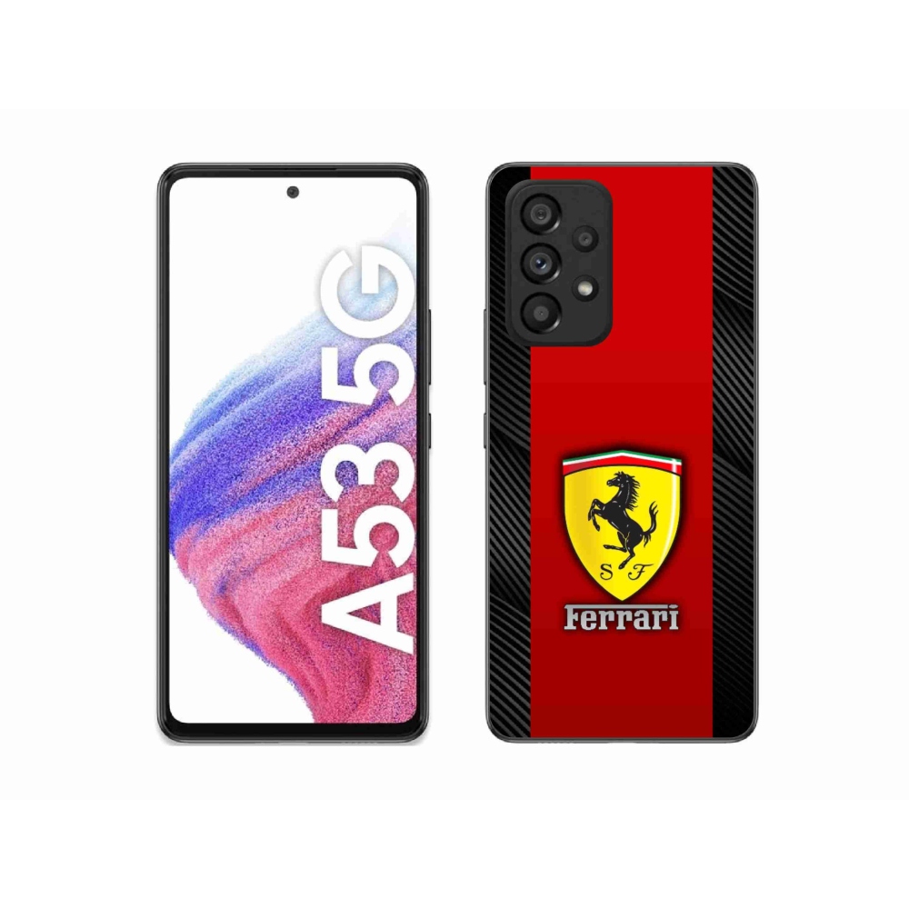 Gélový kryt mmCase na Samsung Galaxy A53 5G - ferrari