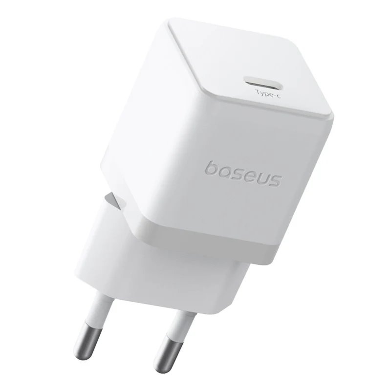 Baseus Palm Fast USB-C nabíjačka 20 W, Moon White