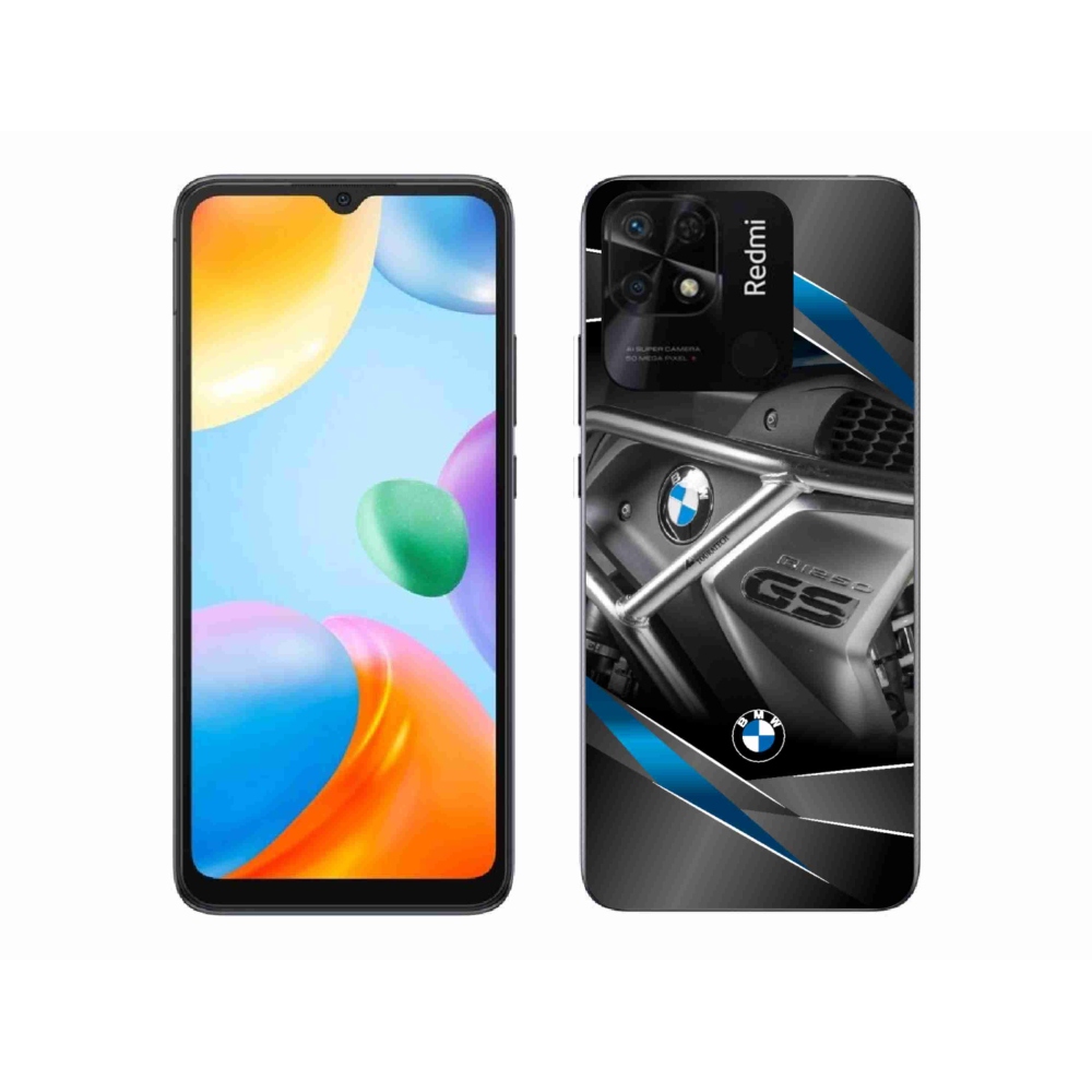 Gélový kryt mmCase na Xiaomi Redmi 10C - motorka bmw