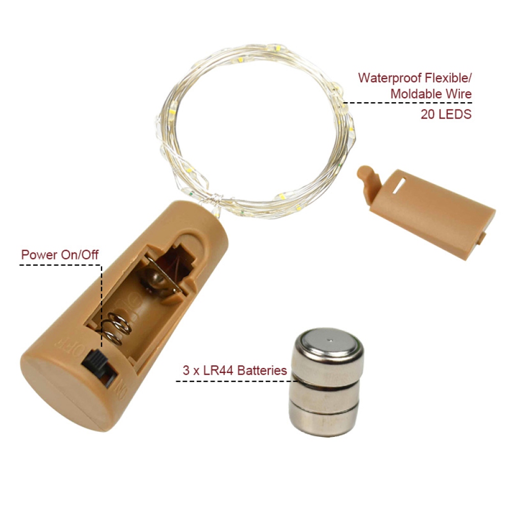 Moderná LED dekorácia do domácnosti - modrá