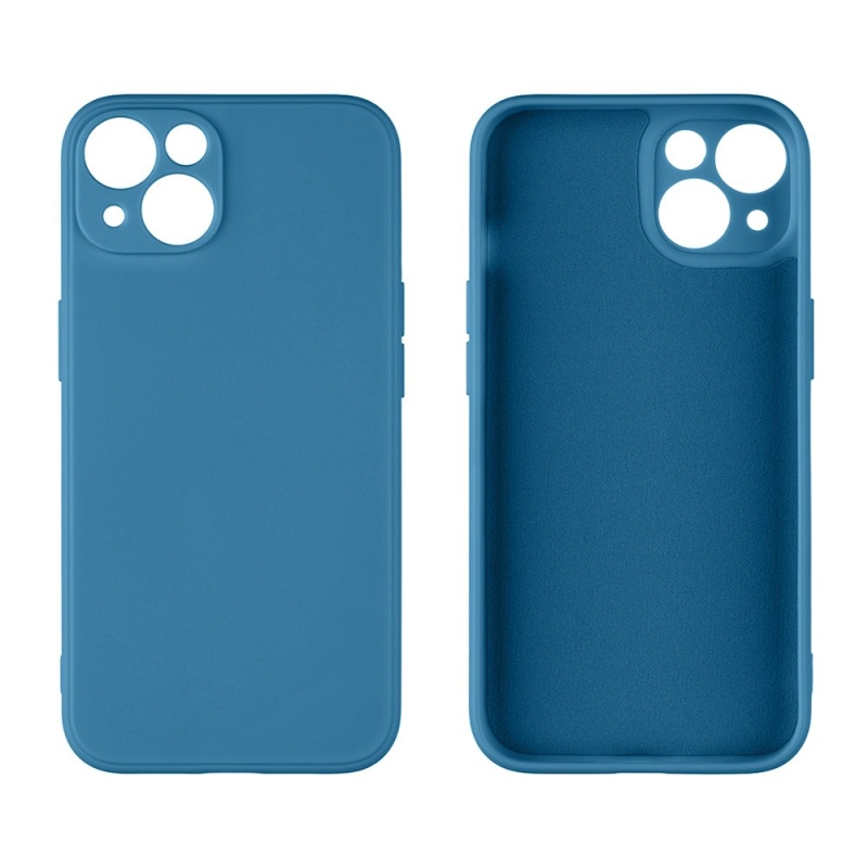 OBAL:ME Matte TPU Kryt pre Apple iPhone 13 Dark Blue