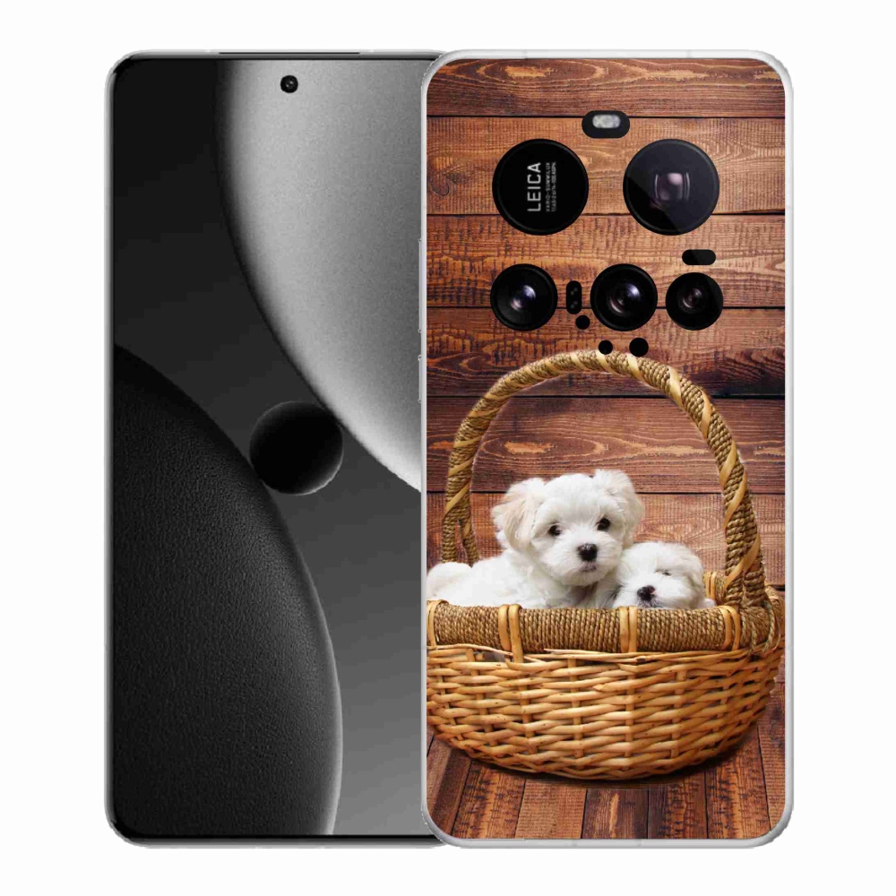 Gélový kryt mmCase na Xiaomi 15 Ultra - šteniatka
