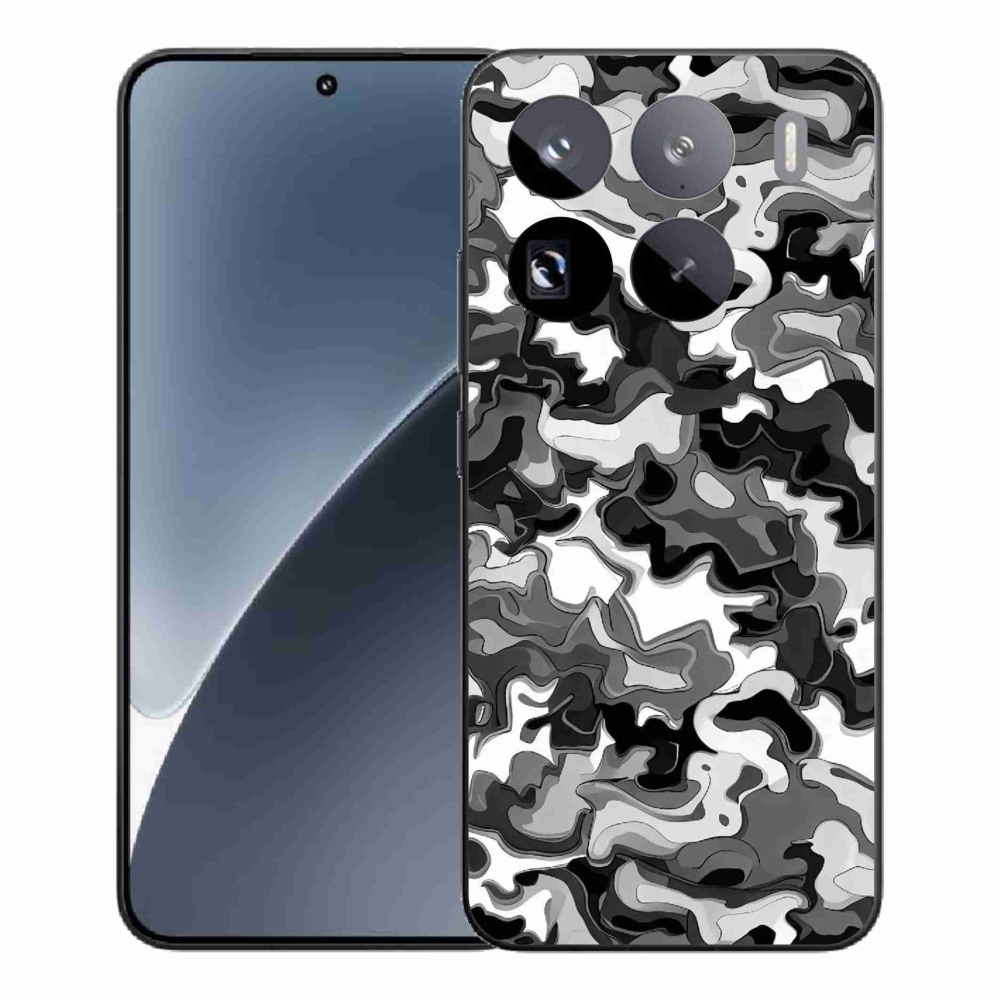 Gélový kryt mmCase na Xiaomi 15 Pro - maskáčový vzor 3
