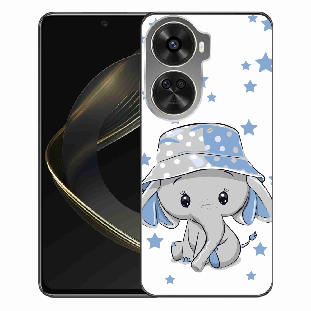 Gélový kryt mmCase na Huawei Nova 12 SE - modrý slon
