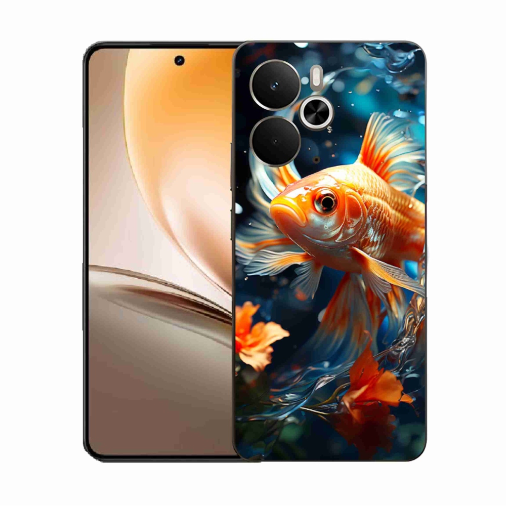 Gélový kryt mmCase na Realme 14 5G - rybka