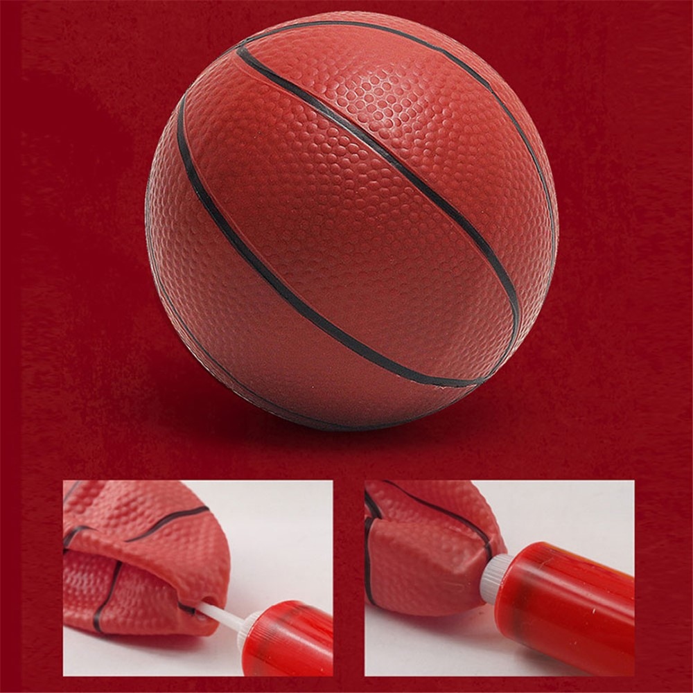 Závesný basketbalový kôš na dvere bez vŕtania - čierny