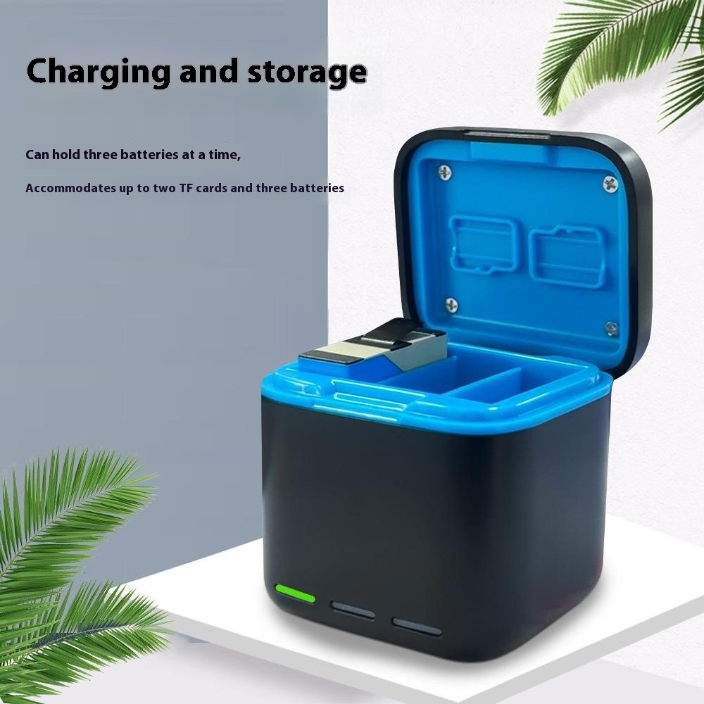 Praktická nabíjacia stanica a úložné púzdro pre GoPro Hero 13