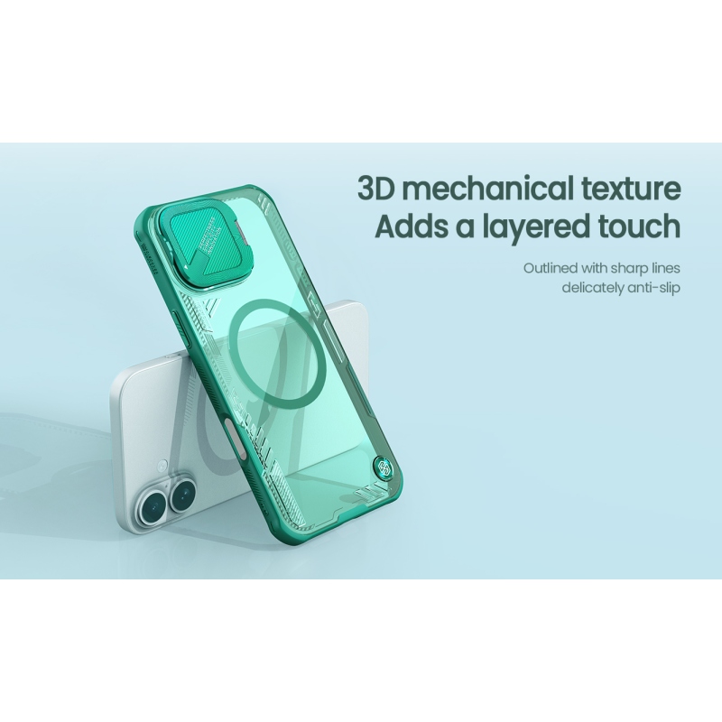 Nillkin Iceblade Prop Magnetický kryt pre Apple iPhone 16 Black