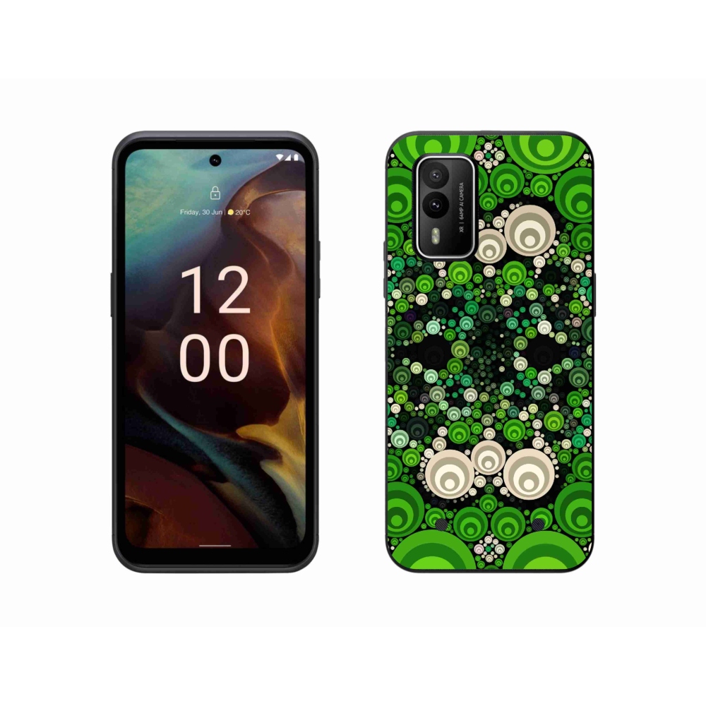 Gélový kryt mmCase na Nokia XR21 - abstraktný motív 11