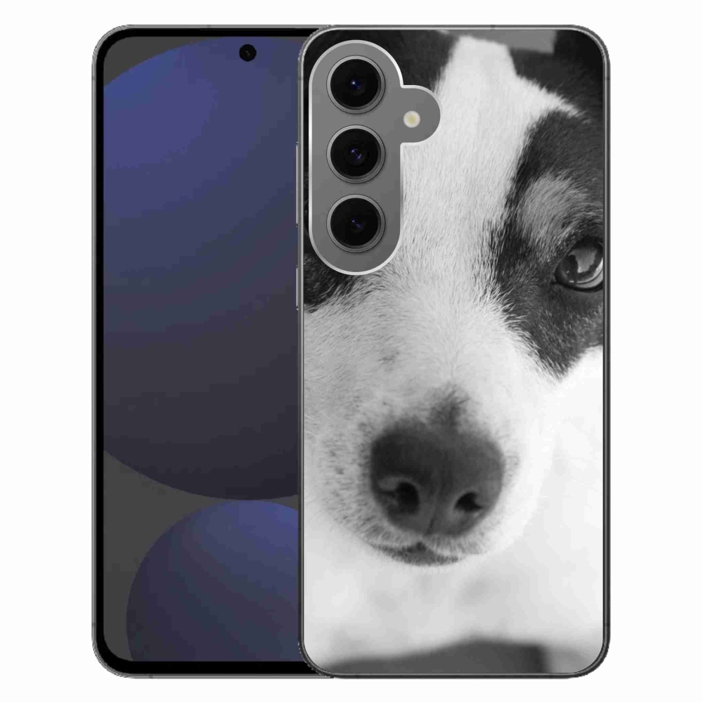 Gélový kryt mmCase na Samsung Galaxy S24 FE - pes