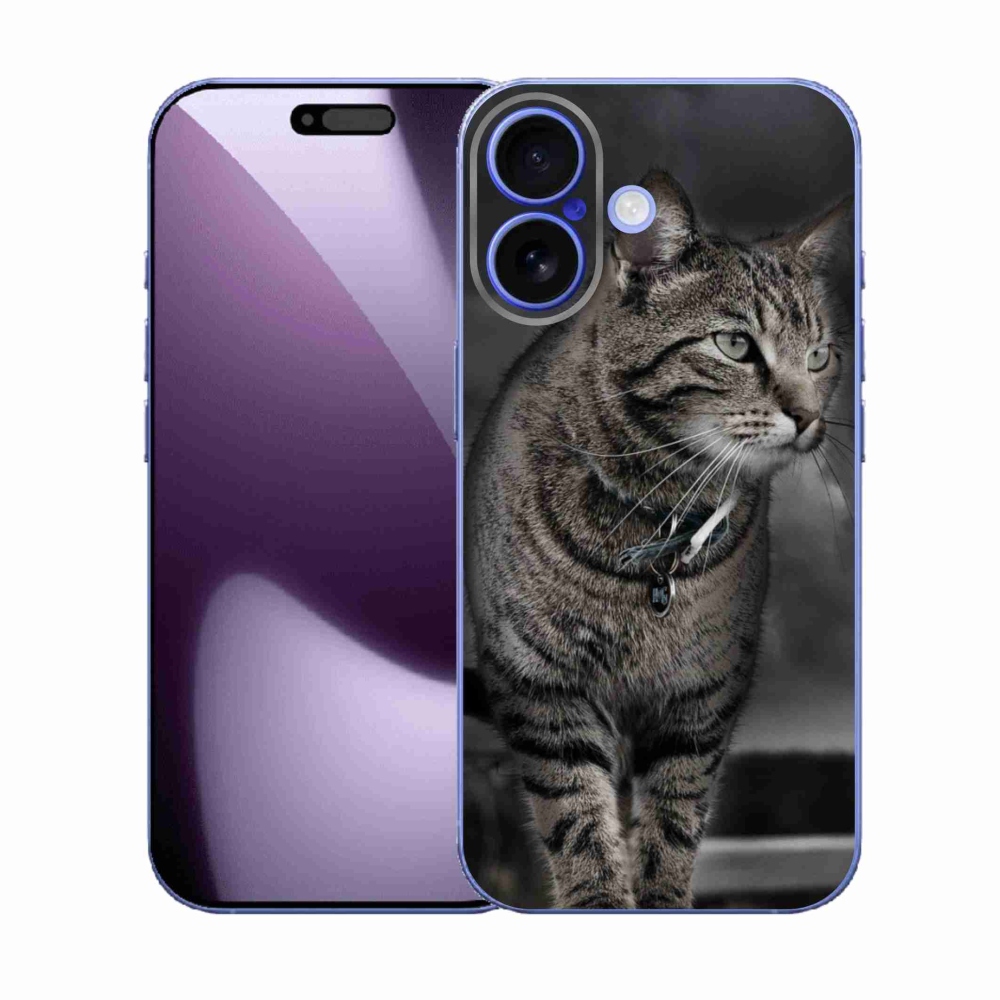 Gélový kryt mmCase na iPhone 17 - mačka