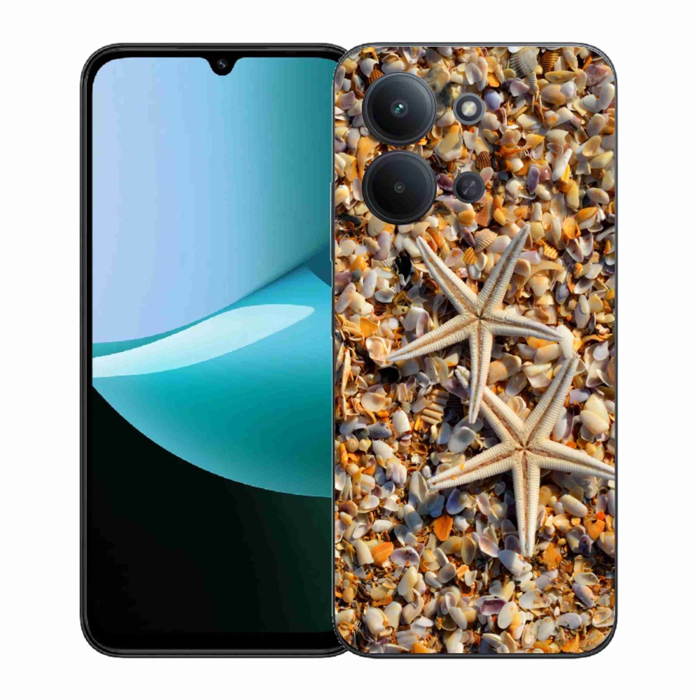 Gélový kryt mmCase na Xiaomi Redmi 15C 4G (171mm)/Poco C85 4G (171mm) - morské hviezdice