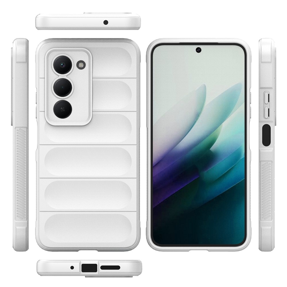 Rugg odolný gélový obal na Xiaomi Redmi 15 4G (171mm) - biely