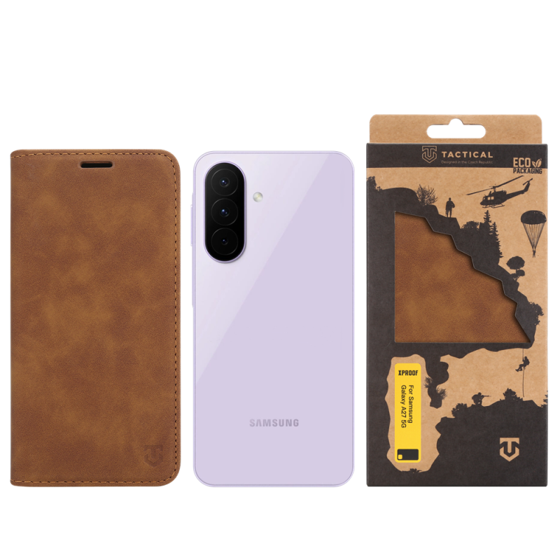 Taktická ochrana Xproof pre Samsung Galaxy A27 5G Mud Brown