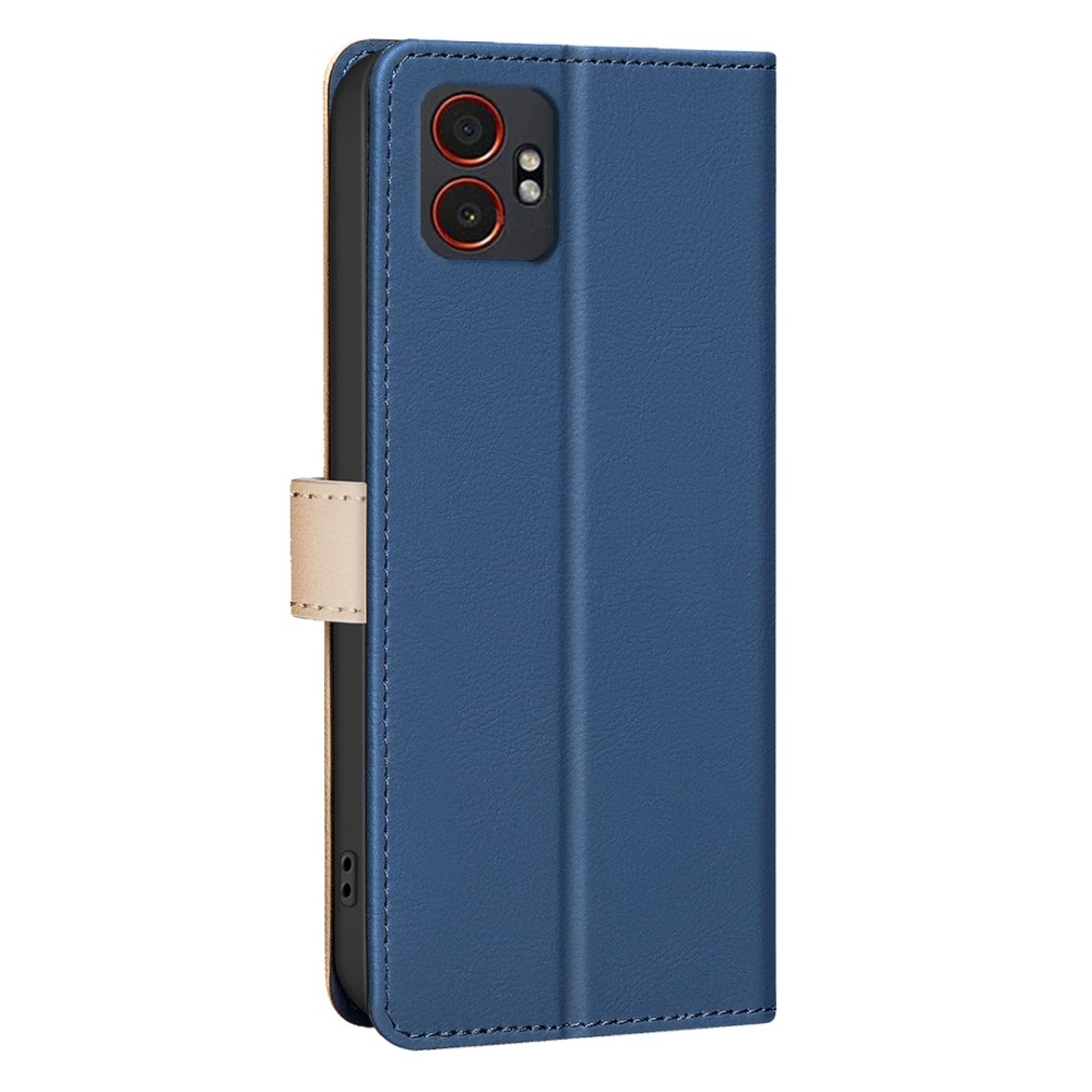 BNF DUO knižkové púzdro na Samsung Galaxy Xcover 7 Pro - modré