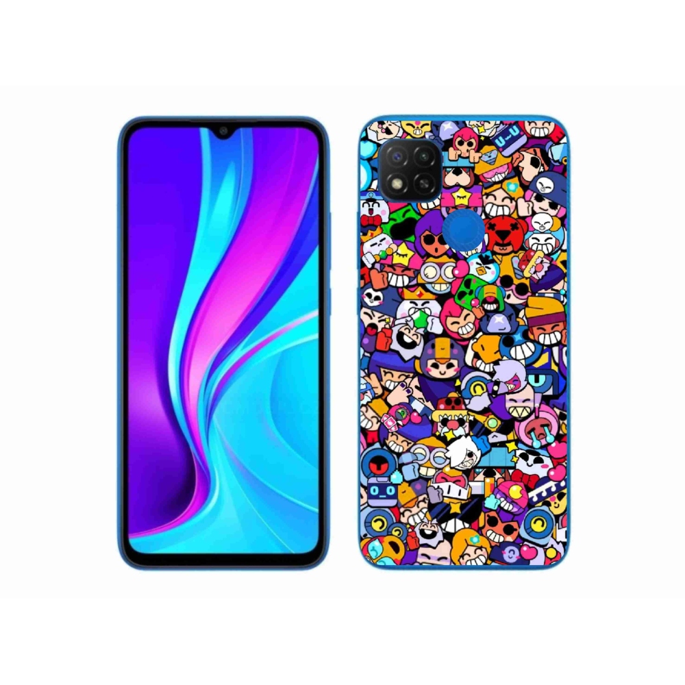 Gélový kryt mmCase na Xiaomi Redmi 9C - brawl stars 2