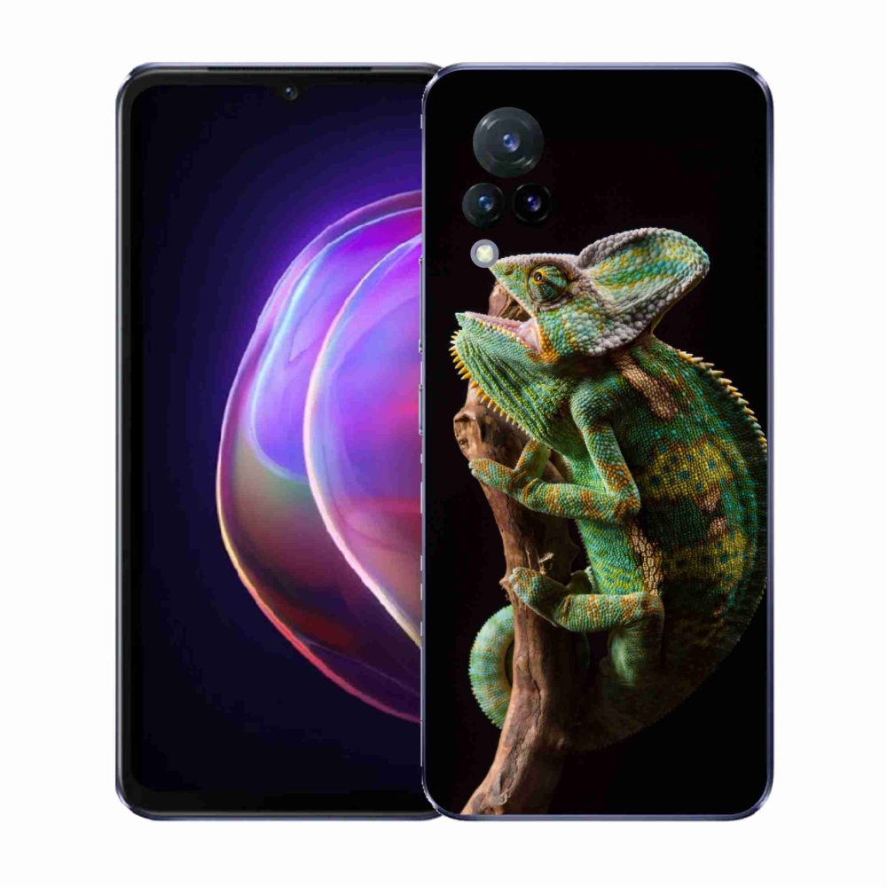 Gélový kryt mmCase na Vivo V21 4G/5G - chameleón
